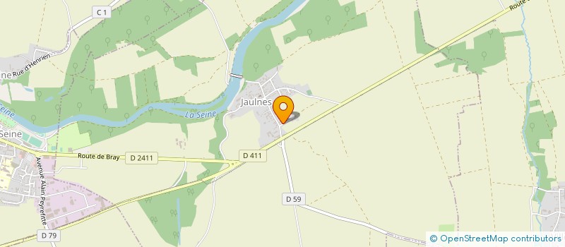 localisation de l'entreprise POMPES FUNEBRES KNIBBE  BRAY-SUR-SEINE