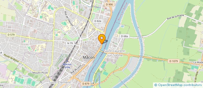 localisation de l'entreprise POMPES FUNEBRES LAMARTINE  PONT D'AIN