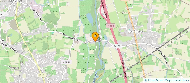 localisation de l'entreprise POMPES FUNEBRES MARIE  MORANCE