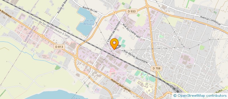 localisation de l'entreprise POMPES FUNEBRES MARMANDAISES  MARMANDE