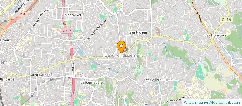 localisation de l'entreprise POMPES FUNEBRES MINASSIAN à MARSEILLE