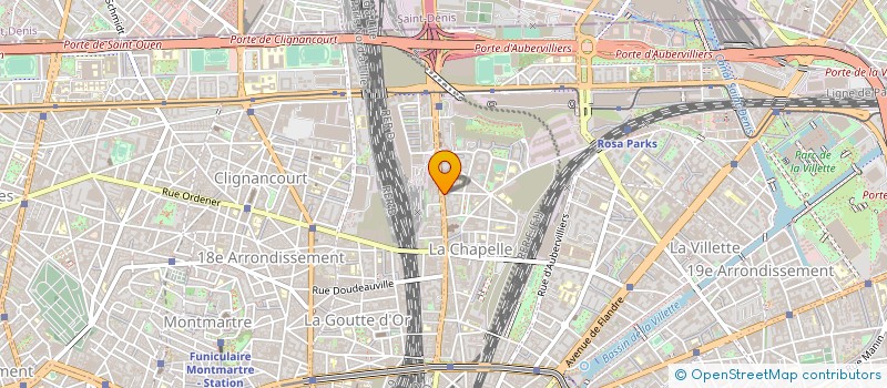localisation de l'entreprise POMPES FUNEBRES MIZAN à PARIS