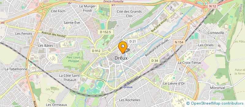 localisation de l'entreprise POMPES FUNEBRES MUSULMANES ALWASSIYA28 à DREUX