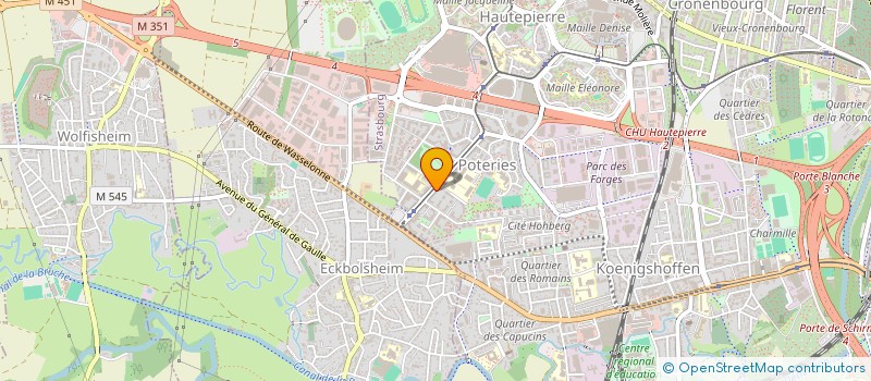 localisation de l'entreprise POMPES FUNEBRES MUSULMANES ASSISTANCE à STRASBOURG