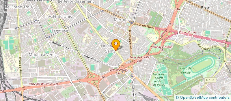 localisation de l'entreprise POMPES FUNEBRES MUSULMANES CHOUDAR à LYON