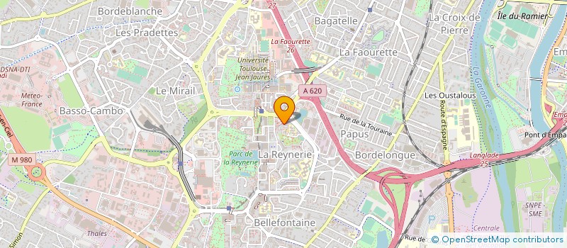 localisation de l'entreprise POMPES FUNEBRES MUSULMANES JAWHARATE ALFIRDAWS à TOULOUSE