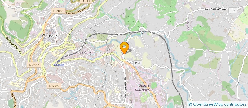 localisation de l'entreprise POMPES FUNEBRES OSIRIS  GRASSE