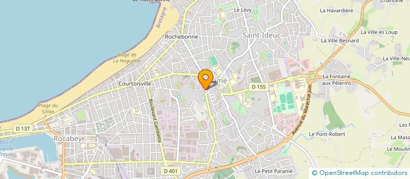 localisation de l'entreprise POMPES FUNEBRES PITARD à SAINT-MALO