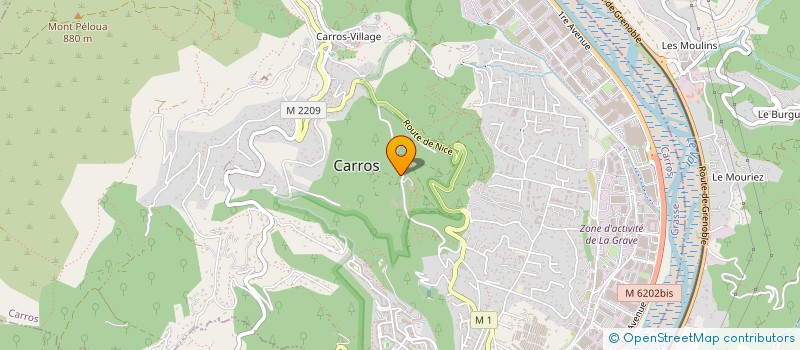 localisation de l'entreprise POMPES FUNEBRES RENAISSANCE à CARROS