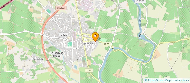 localisation de l'entreprise POMPES FUNEBRES RENAUD à BESSAN
