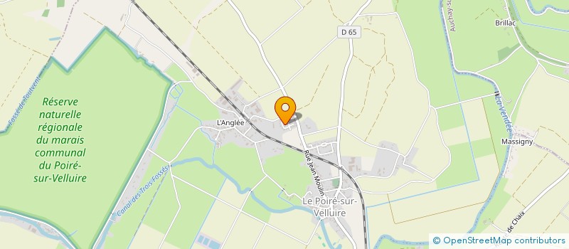 localisation de l'entreprise POMPES FUNEBRES ROBIN  VIX