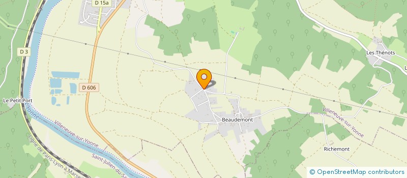 localisation de l'entreprise POMPES FUNEBRES SPITZER à VILLENEUVE-SUR-YONNE