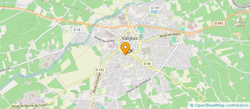 localisation de l'entreprise POMPES FUNEBRES VALREASSIENNES à VALREAS