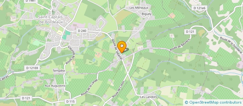 localisation de l'entreprise POMPES FUNEBRES VERAL  CAMBES