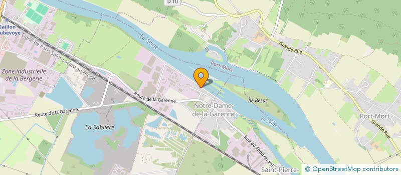 localisation de l'entreprise POMPES FUNERAIRES GENERALES DE KING  GAILLON