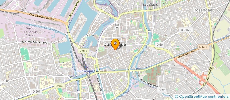 localisation de l'entreprise POMPES & L'UP à DUNKERQUE
