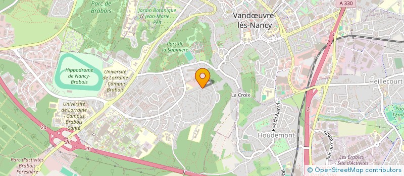 localisation de l'entreprise POMPEY FLEURIS  VANDUVRE-LES-NANCY