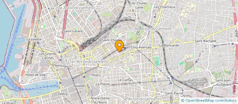 localisation de l'entreprise POMPIERS SOLIDAIRES PROVENCE à MARSEILLE
