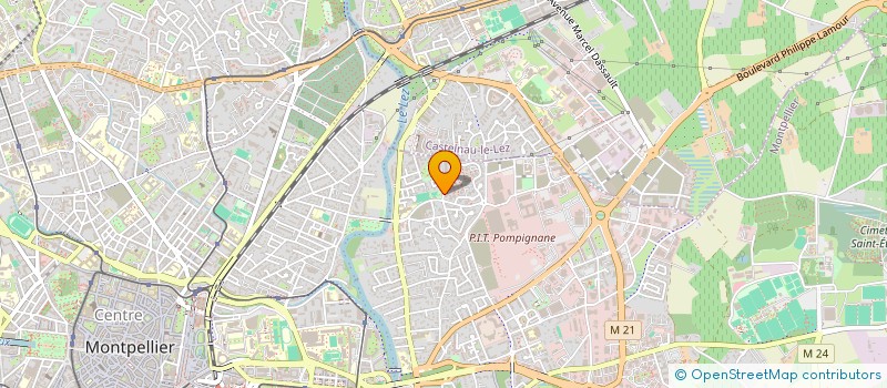 localisation de l'entreprise POMPIGNANE RENAISSANCES à MONTPELLIER