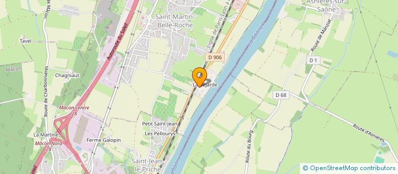 localisation de l'entreprise POMTERRA EXPORT  SAINT-MARTIN-BELLE-ROCHE