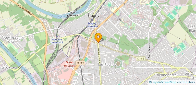 localisation de l'entreprise POMVET INT  ERAGNY