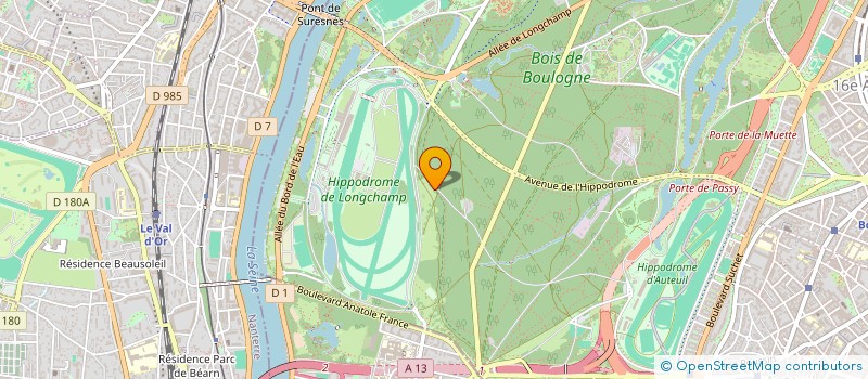 localisation de l'entreprise PON.BIKE PERFORMANCE à PARIS
