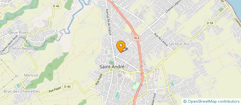 localisation de l'entreprise PONAMA THIERRY à SAINT-ANDRE