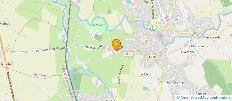 localisation de l'entreprise PONANCE  CHAMBUF