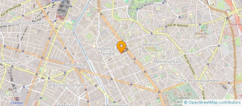 localisation de l'entreprise PONANT  PARIS