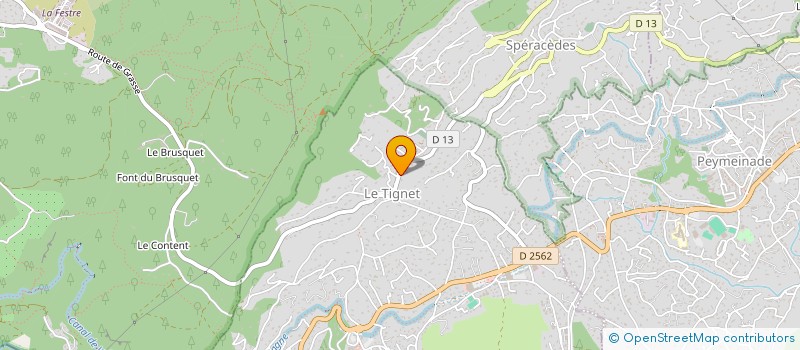 localisation de l'entreprise PONANT à LE TIGNET