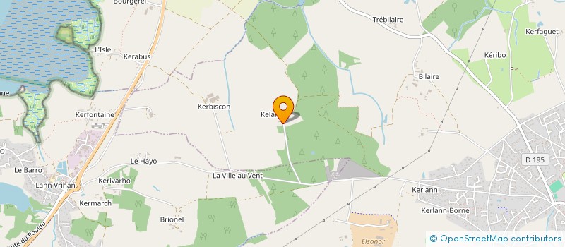 localisation de l'entreprise PONANT MARINE à SURZUR