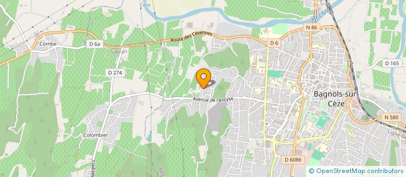 localisation de l'entreprise PONARD AUTO  SAINT-NAZAIRE