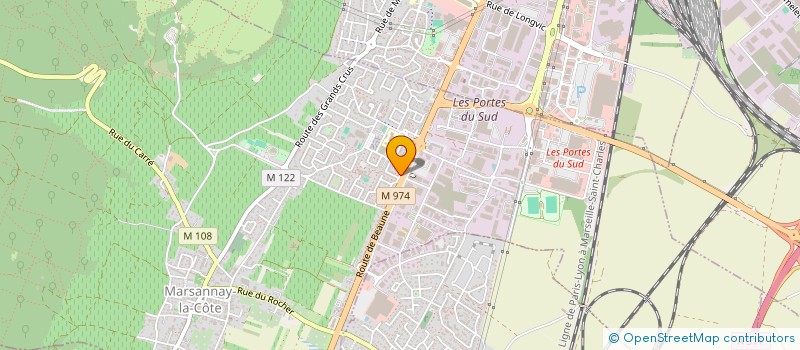 localisation de l'entreprise PONARI à MARSANNAY-LA-COTE