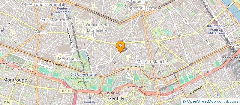 localisation de l'entreprise PONAROID  PARIS