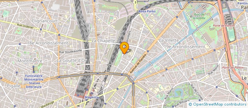 localisation de l'entreprise PONCAGE POLISSAGE CRISTALLISATION DU MARBRE DE SOLS ET FACADES à PARIS