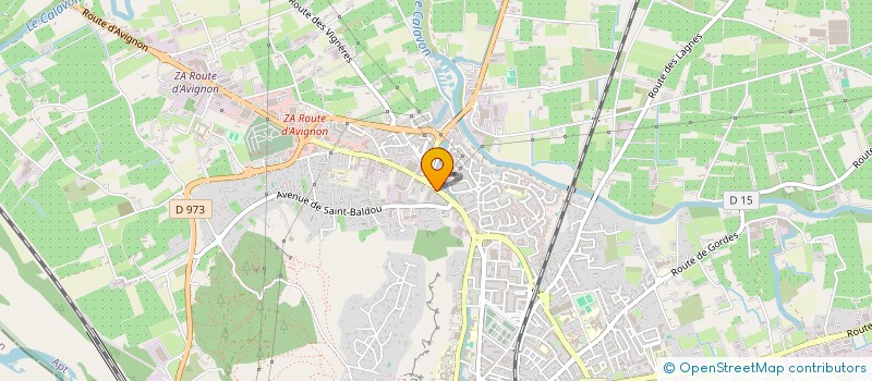 localisation de l'entreprise PONCE ET ASSOCIES  CAVAILLON