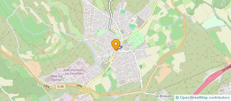 localisation de l'entreprise PONCE FRERES  CASTRIES