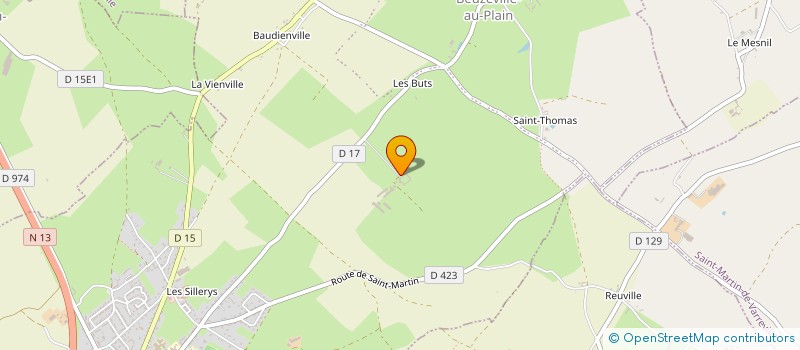 localisation de l'entreprise PONCEAU  SAINTE-MERE-EGLISE