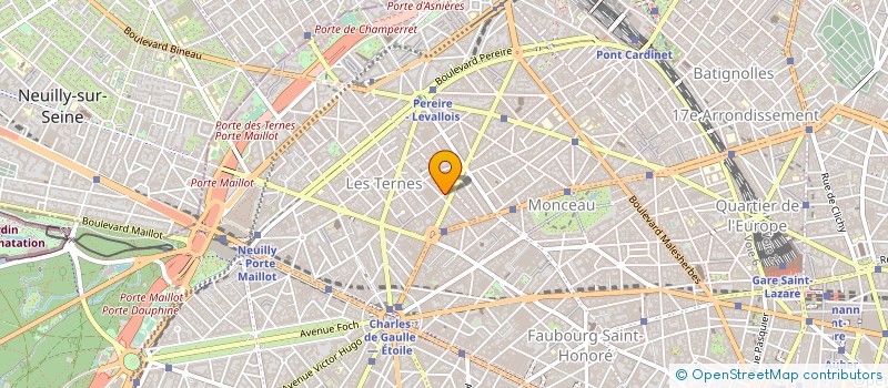 localisation de l'entreprise PONCECLEF à PARIS