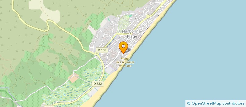 localisation de l'entreprise PONCHO  NARBONNE