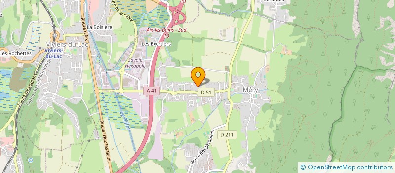 localisation de l'entreprise PONCON à MERY