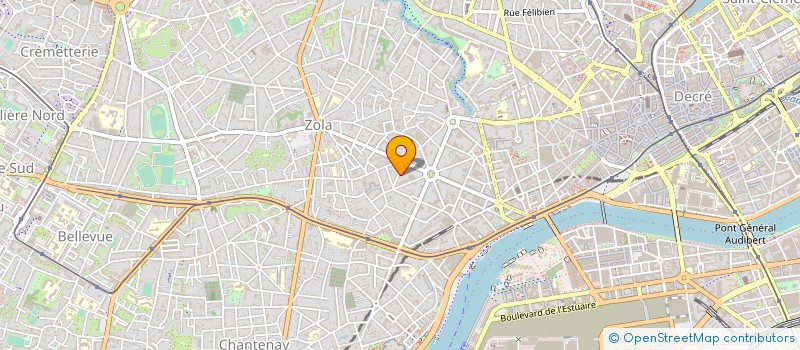 localisation de l'entreprise PONCTUATION à NANTES