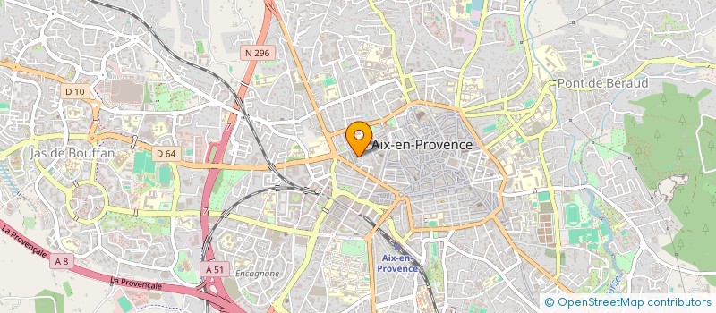 localisation de l'entreprise PONDEL à AIX-EN-PROVENCE