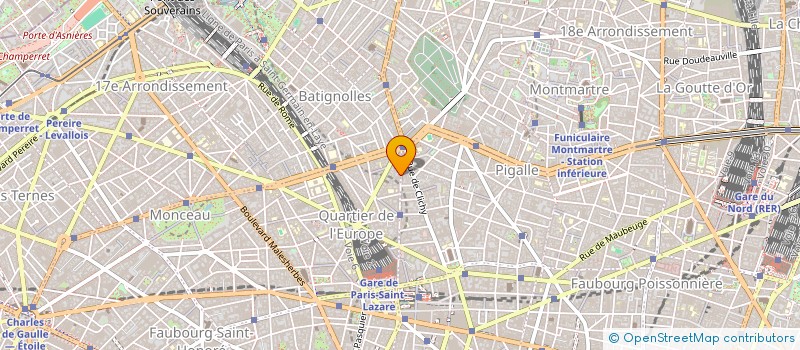 localisation de l'entreprise PONETTE  PARIS