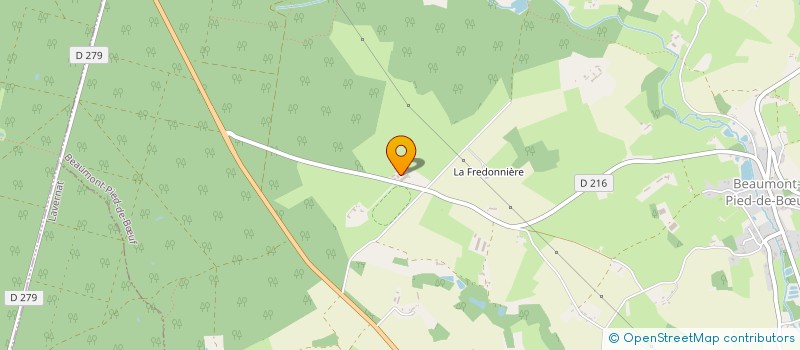 localisation de l'entreprise PONEY CLUB DE BERCED à BEAUMONT PIED DE BOEUF