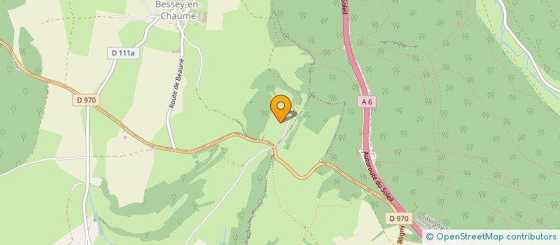 localisation de l'entreprise PONEY CLUB DE L'AUTROT  BESSEY-EN-CHAUME