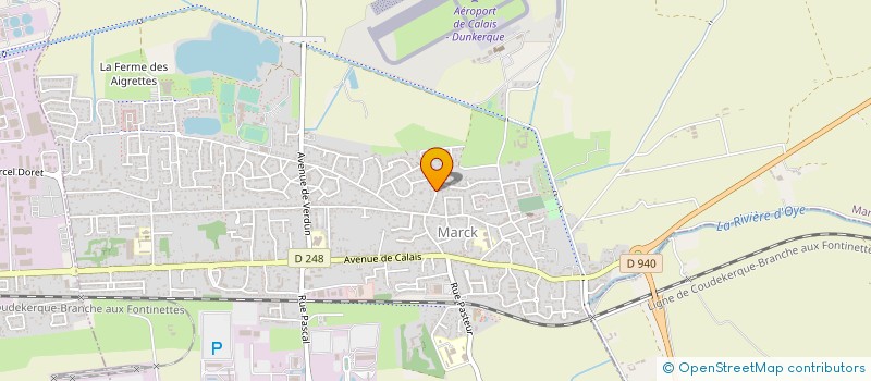 localisation de l'entreprise PONEY CLUB DE MARCK  MARCK
