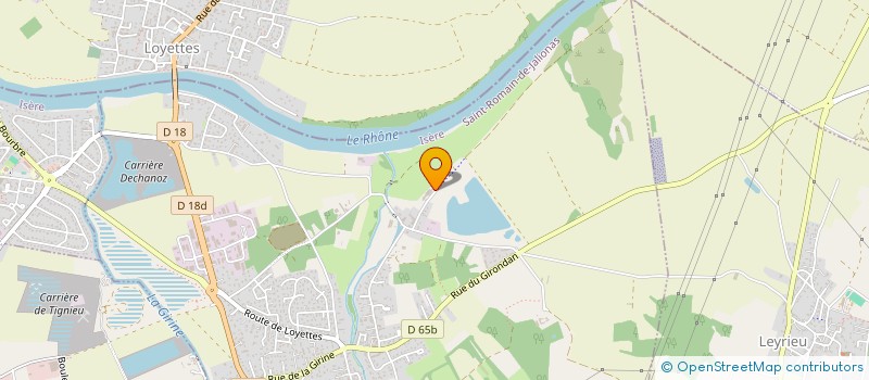 localisation de l'entreprise PONEY CLUB DE PASSIEU  SAINT-ROMAIN-DE-JALIONAS