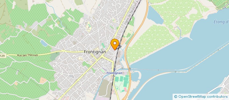 localisation de l'entreprise PONEY CLUB LA PALMERA à FRONTIGNAN