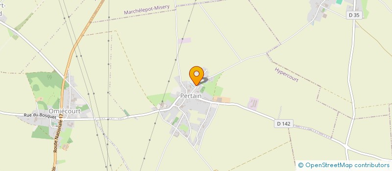 localisation de l'entreprise PONEY CLUB LE RODEO  HYPERCOURT